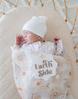Bamboo Cotton Muslin Swaddle | Bohemian Sunshine