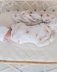 Bamboo Cotton Muslin Swaddle | Bohemian Sunshine