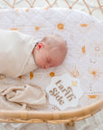 Bamboo Cotton Muslin Swaddle | Vanilla