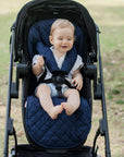 Universal Quilted Pram Liner | Navy