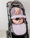 Universal Quilted Pram Liner | Lavender Haze