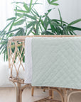 Quilted Snuggle Blanket | Fern