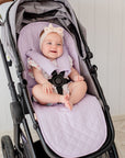 Universal Quilted Pram Liner | Lavender Haze