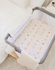 Co-Sleeper Fitted Waterproof Sheet | Bohemian Sunshine