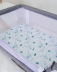 Co-Sleeper/Change Mat Fitted Waterproof Sheet | Turtle Bay