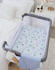 Co-Sleeper/Change Mat Fitted Waterproof Sheet | Turtle Bay