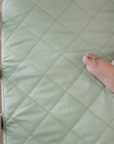 Waterproof Fitted Cot Sheet | Fern