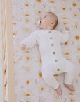 Waterproof Fitted Cot Sheet | Bohemian Sunshine