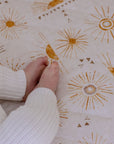 Waterproof Fitted Cot Sheet | Bohemian Sunshine
