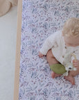 Waterproof Fitted Cot Sheet | Botanical