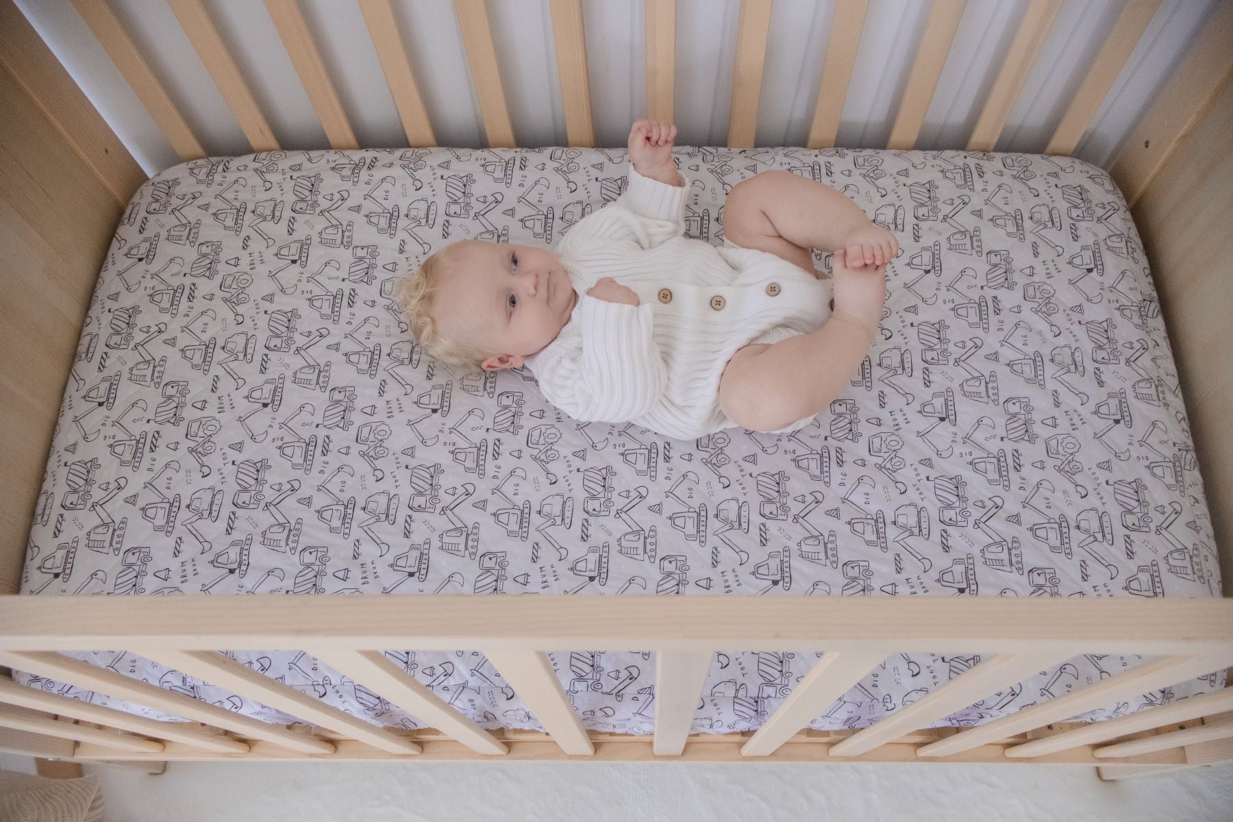 Waterproof Fitted Cot Sheet | Can You Dig It?