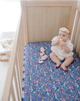 Waterproof Fitted Cot Sheet | Mermaid Magic