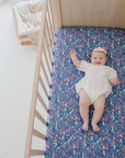 Waterproof Fitted Cot Sheet | Mermaid Magic