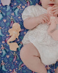 Waterproof Fitted Cot Sheet | Mermaid Magic