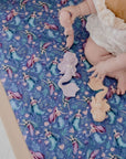 Waterproof Fitted Cot Sheet | Mermaid Magic