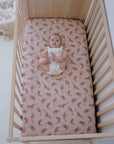 Waterproof Fitted Cot Sheet | Queen of the Jungle