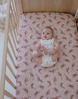 Waterproof Fitted Cot Sheet | Queen of the Jungle