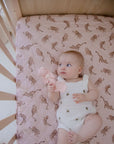 Waterproof Fitted Cot Sheet | Queen of the Jungle