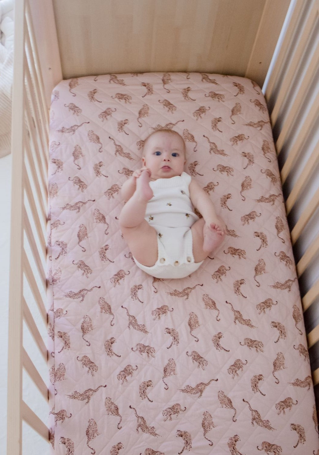 Waterproof Fitted Cot Sheet | Queen of the Jungle