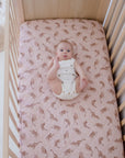 Waterproof Fitted Cot Sheet | Queen of the Jungle