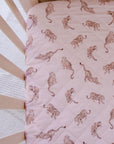 Waterproof Fitted Cot Sheet | Queen of the Jungle