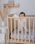 Waterproof Fitted Cot Sheet | Things That Go