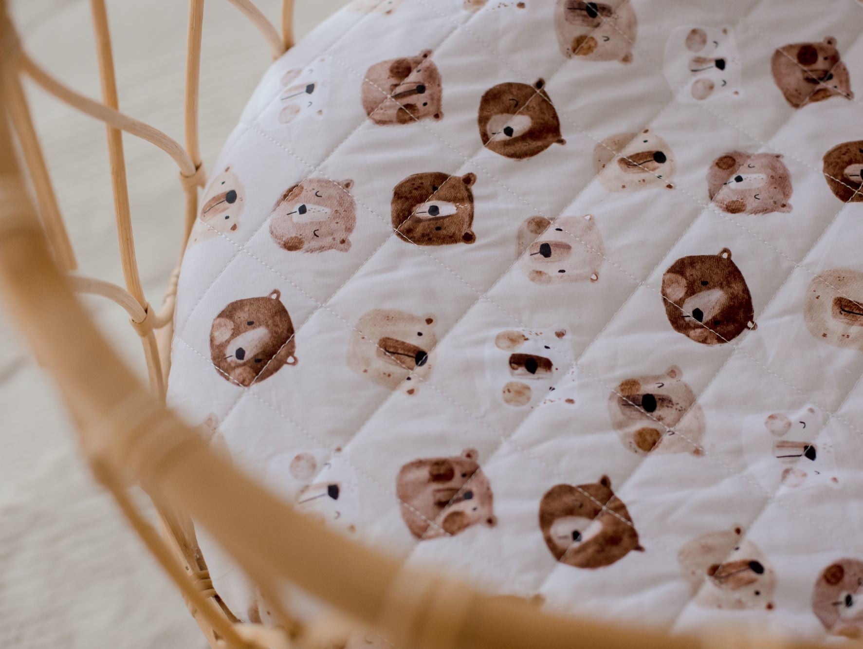 Waterproof Fitted Bassinet Sheet | Bear in There