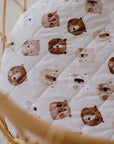 Waterproof Fitted Bassinet Sheet | Bear in There
