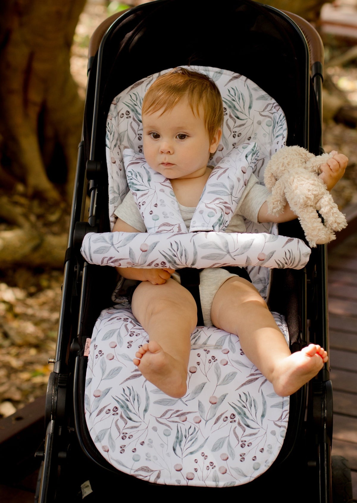 Pram Design Universal Pram Liner | Botanical – Bambella Designs