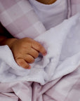 Snuggle Blanket | Blush Gingham