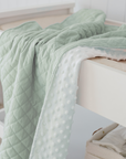Quilted Snuggle Blanket | Fern