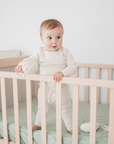 Waterproof Fitted Cot Sheet | Fern