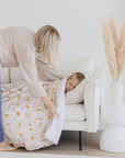Weighted Sensory Blanket with Waterproof Cover - Bohemian Sunshine