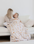 Weighted Sensory Blanket with Waterproof Cover - Bohemian Sunshine