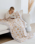 Weighted Sensory Blanket with Waterproof Cover - Bohemian Sunshine