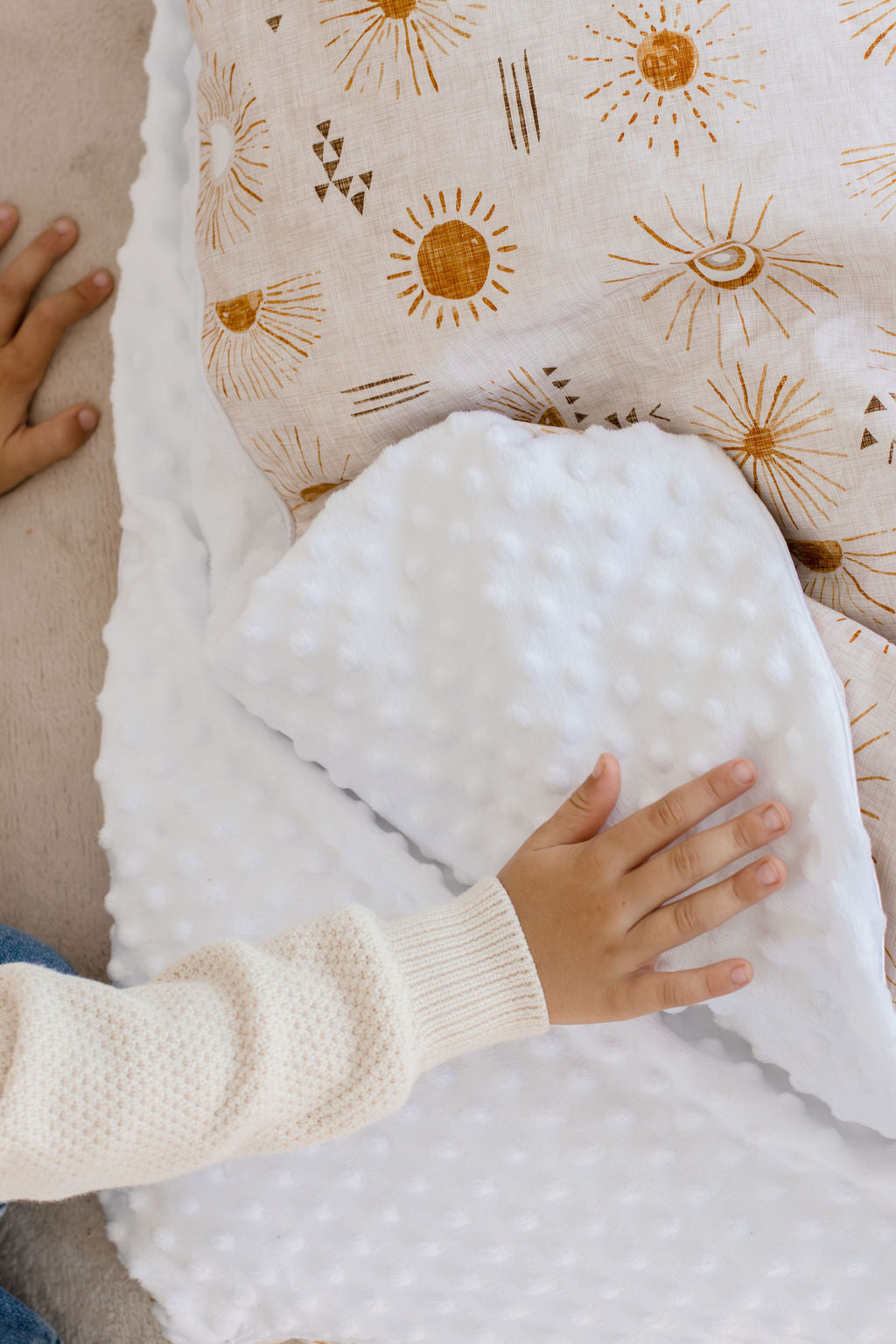Weighted Sensory Blanket with Waterproof Cover - Bohemian Sunshine