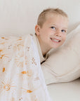 Weighted Sensory Blanket with Waterproof Cover - Bohemian Sunshine