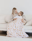 Weighted Sensory Blanket with Waterproof Cover - Bohemian Sunshine