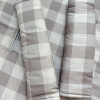 Harness Covers | Fawn Gingham