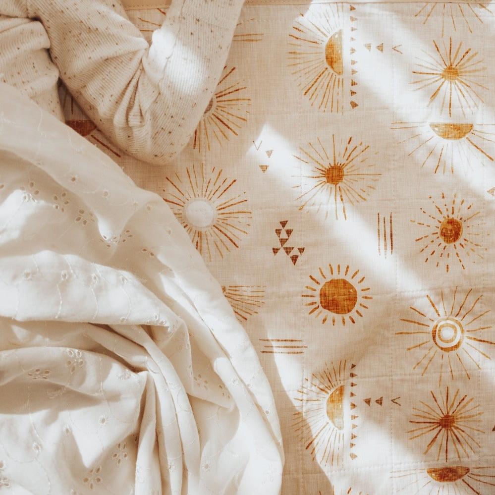 Waterproof Fitted Sheet | Bohemian Sunshine